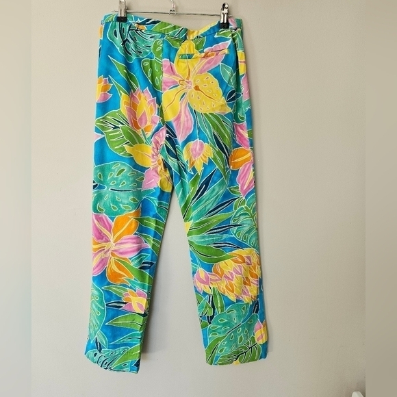 Ralph Lauren pant green tag colorful size 4 - Picture 4 of 7